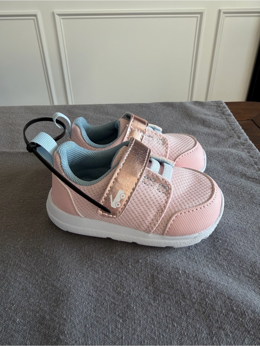 See Kai Run Pink and Light Blue Toddlers' Sneakers